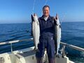 Lachs angeln Rügen mit Rügens Fischerman April 2021